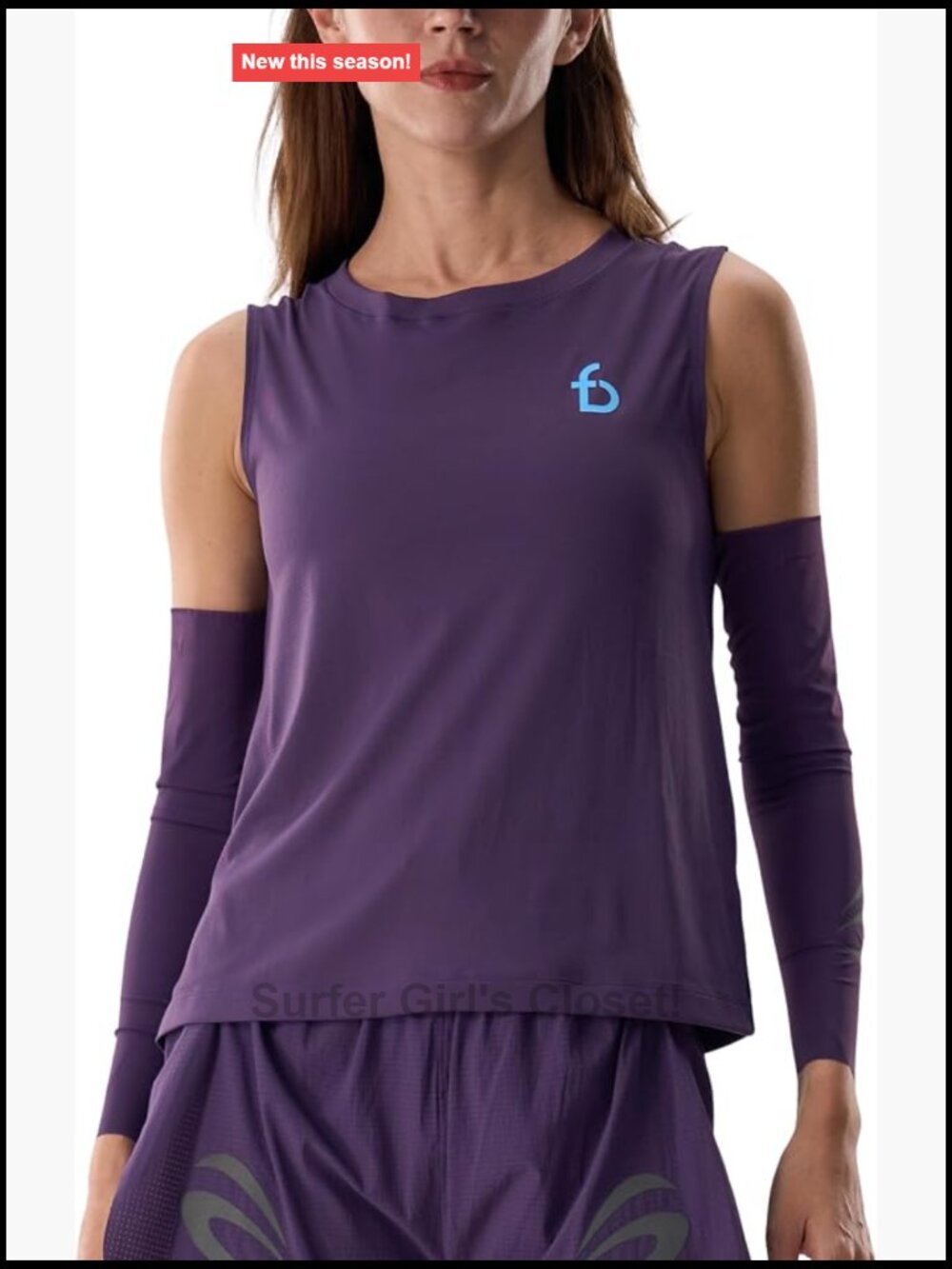 Running Tank Sleeveless Crew Neck 100% Polyester Breathable